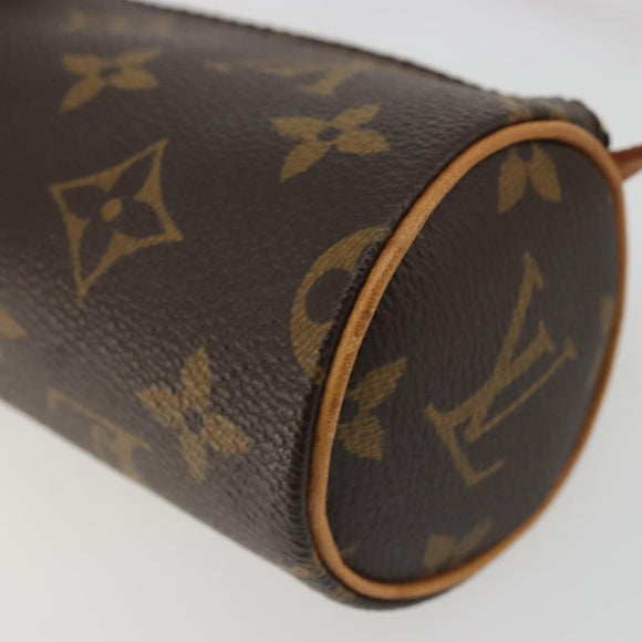 LOUIS VUITTON Monogram Papillon Pouch LV Auth ka3886A