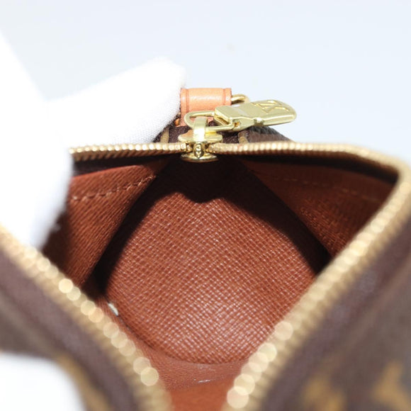 LOUIS VUITTON Monogram Papillon Pouch LV Auth ka3886A