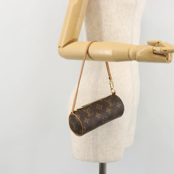 LOUIS VUITTON Monogram Papillon Pouch LV Auth ka3886A
