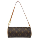 LOUIS VUITTON Monogram Papillon Pouch LV Auth ka3886A-2