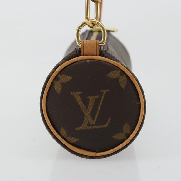 LOUIS VUITTON Monogram Papillon Pouch LV Auth ka3886A