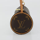 LOUIS VUITTON Monogram Papillon Pouch LV Auth ka3886A-4