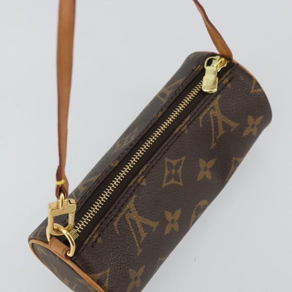 LOUIS VUITTON Monogram Papillon Pouch LV Auth ka3886A