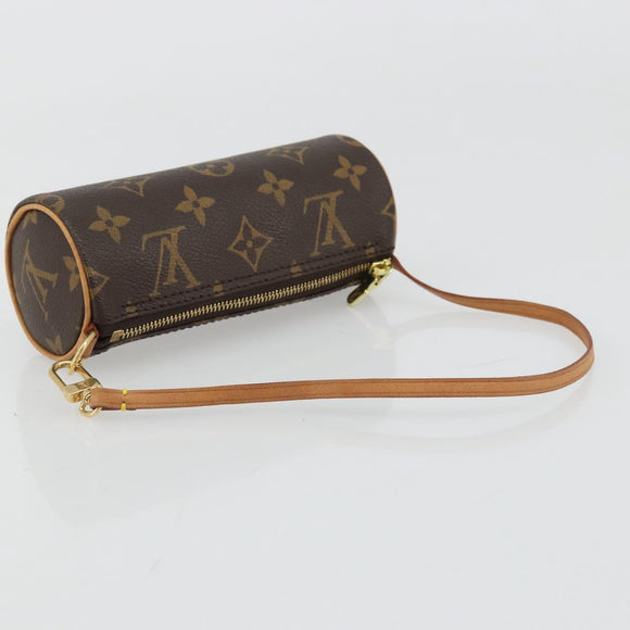 LOUIS VUITTON Monogram Papillon Pouch LV Auth ka3886A