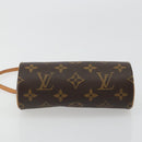 LOUIS VUITTON Monogram Papillon Pouch LV Auth ka3886A-5
