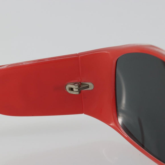 CHANEL Sunglasses plastic Red CC Auth ka3894A