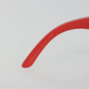 CHANEL Sunglasses plastic Red CC Auth ka3894A-12
