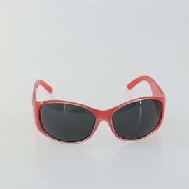CHANEL Sunglasses plastic Red CC Auth ka3894A - 0