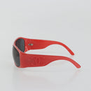 CHANEL Sunglasses plastic Red CC Auth ka3894A-4
