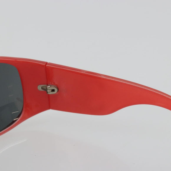 CHANEL Sunglasses plastic Red CC Auth ka3894A