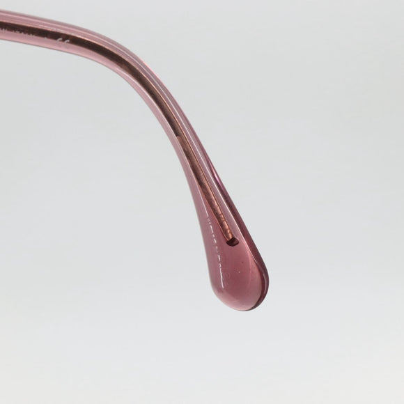 CHANEL Sunglasses metal Pink CC Auth ka3895A