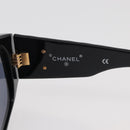 CHANEL Sunglasses plastic Black CC Auth ka3896A-10