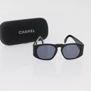 CHANEL Sunglasses plastic Black CC Auth ka3896A-12