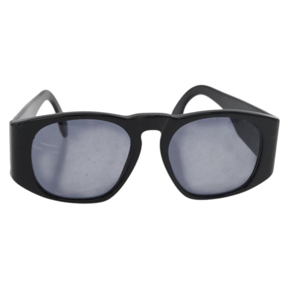 CHANEL Sunglasses plastic Black CC Auth ka3896A