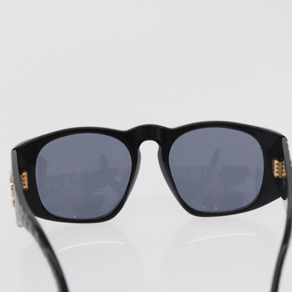 CHANEL Sunglasses plastic Black CC Auth ka3896A