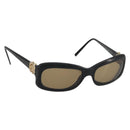 CHANEL Sunglasses plastic Black CC Auth ka3897-1