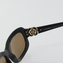 CHANEL Sunglasses plastic Black CC Auth ka3897-10