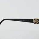 CHANEL Sunglasses plastic Black CC Auth ka3897-11