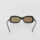 CHANEL Sunglasses plastic Black CC Auth ka3897-3