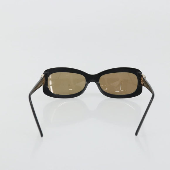 CHANEL Sunglasses plastic Black CC Auth ka3897