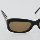 CHANEL Sunglasses plastic Black CC Auth ka3897-6