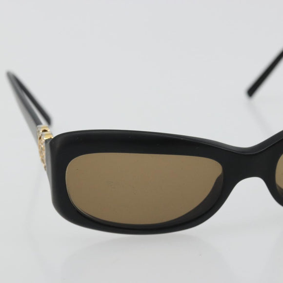 CHANEL Sunglasses plastic Black CC Auth ka3897