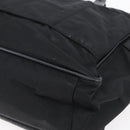 PRADA Business Bag Nylon Black Silver Auth ka390-12