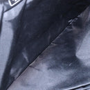 PRADA Business Bag Nylon Black Silver Auth ka390-17