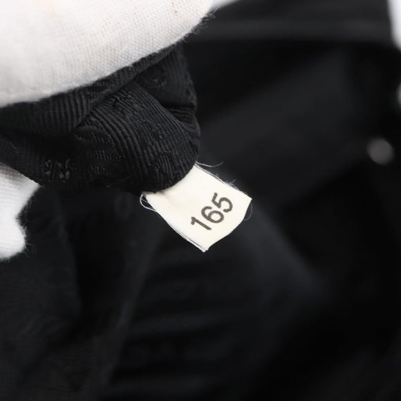 PRADA Business Bag Nylon Black Silver Auth ka390