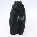 PRADA Business Bag Nylon Black Silver Auth ka390-5