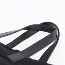 PRADA Business Bag Nylon Black Silver Auth ka390-8