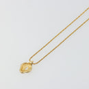 Christian Dior Necklace metal Gold Tone Auth ka3902-10