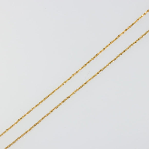 Christian Dior Necklace metal Gold Tone Auth ka3902