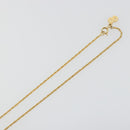 Christian Dior Necklace metal Gold Tone Auth ka3902-12