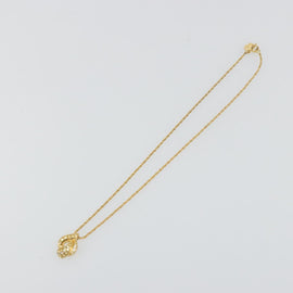 Christian Dior Necklace metal Gold Tone Auth ka3902 - 0