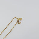 Christian Dior Necklace metal Gold Tone Auth ka3903-12