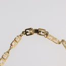 Christian Dior Givenchy Bracelet Cuffs metal 2 Set Silver Gold Tone Auth ka3904-11