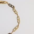 Christian Dior Givenchy Bracelet Cuffs metal 2 Set Silver Gold Tone Auth ka3904-5