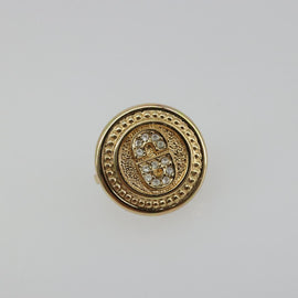 Christian Dior Earring metal Gold Tone Auth ka3906A - 0