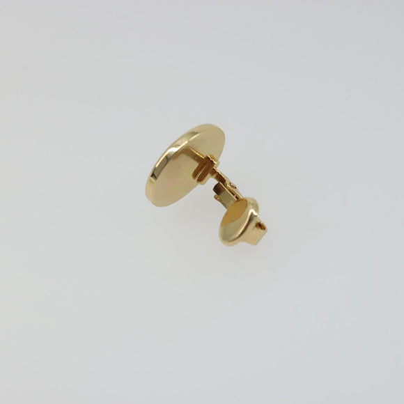 Christian Dior Earring metal Gold Tone Auth ka3906A