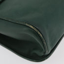 GUCCI Hand Bag Leather Gold Green 000 113 0274 Auth ka3909-10