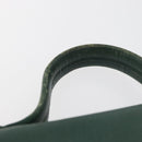 GUCCI Hand Bag Leather Gold Green 000 113 0274 Auth ka3909-9