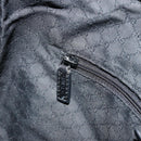 GUCCI Bamboo Shoulder Bag Leather 2way Black Silver Auth ka3910-21