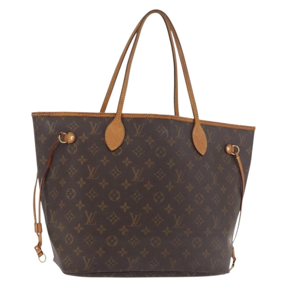 LOUIS VUITTON Monogram Neverfull MM Tote Bag M40156 LV Auth ka3917