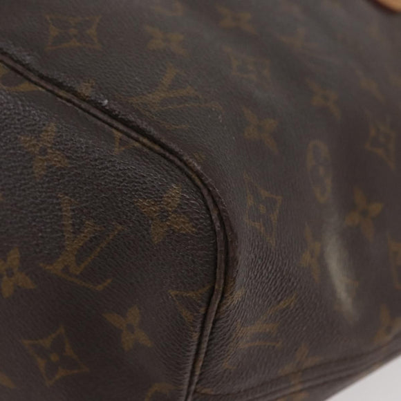 LOUIS VUITTON Monogram Neverfull MM Tote Bag M40156 LV Auth ka3917