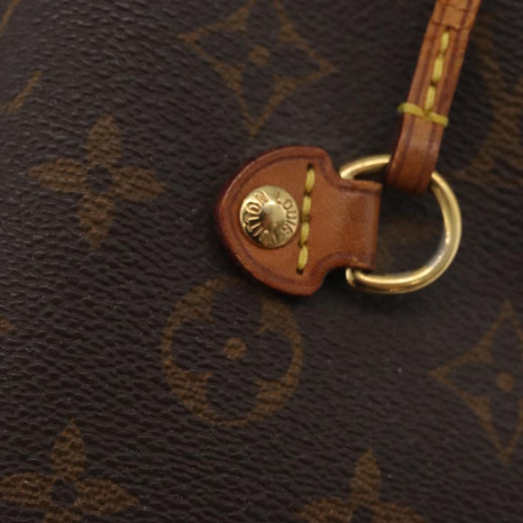 LOUIS VUITTON Monogram Neverfull MM Tote Bag M40156 LV Auth ka3917
