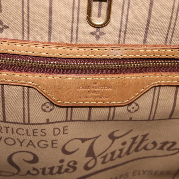 LOUIS VUITTON Monogram Neverfull MM Tote Bag M40156 LV Auth ka3917