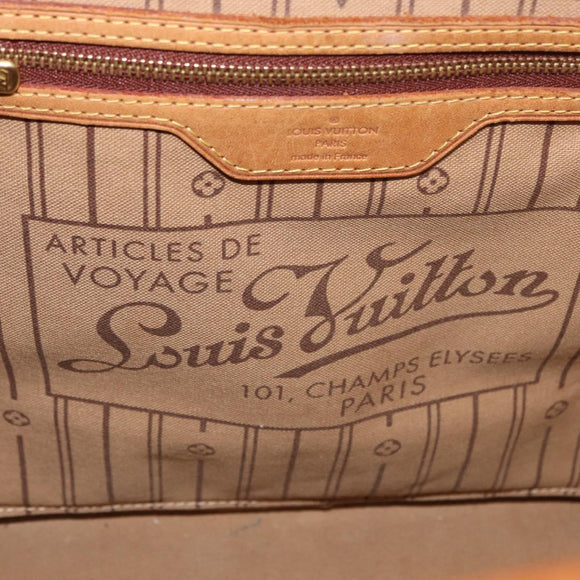 LOUIS VUITTON Monogram Neverfull MM Tote Bag M40156 LV Auth ka3917