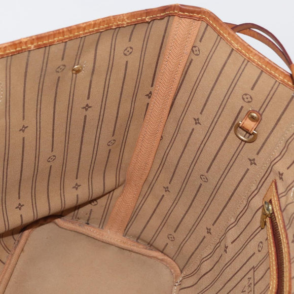 LOUIS VUITTON Monogram Neverfull MM Tote Bag M40156 LV Auth ka3917