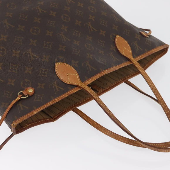LOUIS VUITTON Monogram Neverfull MM Tote Bag M40156 LV Auth ka3917